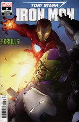 Tony Stark: Iron Man #9 Skrulls Variant (2018 - ) Comic Book Value