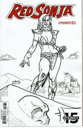 Red Sonja #2 Linsner 1:30 B&W Variant (2019 - ) Comic Book Value