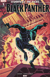 Marvel Action: Black Panther #1 Charretier 1:25 Variant (2019 - ) Comic Book Value