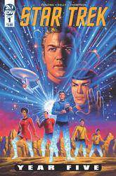 Star Trek: Year Five #1 Hildebrandt Cover (2019 - ) Comic Book Value