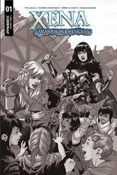 Xena: Warrior Princess #1 Lupacchino 1:20 B&W Variant (2019 - ) Comic Book Value