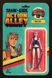 Tank Girl: Action Alley #4 Sub Girl Action Figure Variant (2018 - ) Comic Book Value