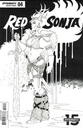 Red Sonja #4 Conner 1:20 B&W Variant (2019 - ) Comic Book Value