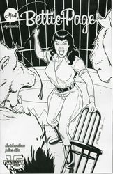Bettie Page #4 Williams 1:20 B&W Variant (2018 - ) Comic Book Value