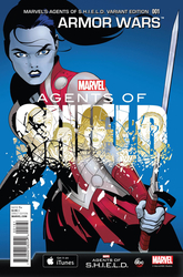 Armor Wars #1 Martin 1:15 Agents of S.H.I.E.L.D. Variant (2015 - 2015) Comic Book Value