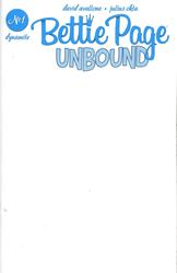 Bettie Page: Unbound #1 Blank Sketch Variant (2019 - 2020) Comic Book Value