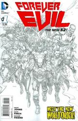 Forever Evil #1 Finch 1:200 Sketch Variant (2013 - 2014) Comic Book Value