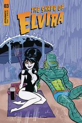 Elvira: The Shape of Elvira #3 Bone Variant (2018 - 2019) Comic Book Value