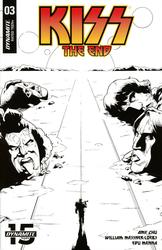 Kiss: The End #3 Coleman 1:20 B&W Variant (2019 - ) Comic Book Value