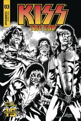 Kiss: The End #3 Buchemi 1:30 B&W Variant (2019 - ) Comic Book Value