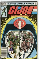 G.I. Joe, A Real American Hero #6 Newsstand Edition (1982 - 1994) Comic Book Value