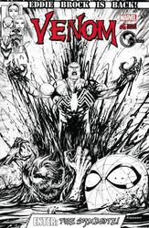 Venom #6 Unknown Comics Kirkham Sketch Variant (2016 - 2017) Comic Book Value