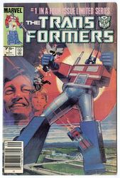 Transformers, The #1 Newsstand Edition (1984 - 1991) Comic Book Value
