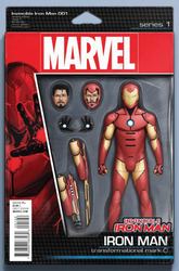 Invincible Iron Man #1 Action Figure Variant (2015 - 2017) Comic Book Value
