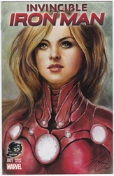 Invincible Iron Man #1 Phantom Variant (2015 - 2017) Comic Book Value