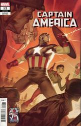 Captain America #12 Tedesco Marvel's 25th Anniversary Variant (2018 - 2021) Comic Book Value
