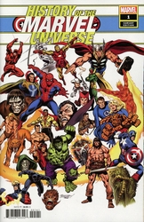 History of the Marvel Universe #1 Buscema 1:100 Variant (2019 - 2020) Comic Book Value