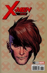 X-Men: Red #3 Charest 1:10 Headshot Variant (2018 - 2019) Comic Book Value