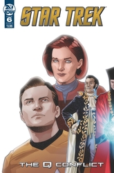 Star Trek: The Q Conflict #6 Messina Cover A (2018 - 2019) Comic Book Value