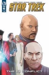 Star Trek: The Q Conflict #6 Messina Cover B (2018 - 2019) Comic Book Value