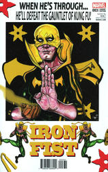 Iron Fist #3 Davis 1:25 Variant (2017 - 2017) Comic Book Value