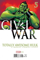 Totally Awesome Hulk #5 Pham Civil War Variant (2015 - 2017) Comic Book Value