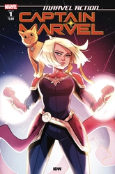 Marvel Action: Captain Marvel #1 Boo Cover (2019 - ) Comic Book Value