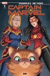 Marvel Action: Captain Marvel #1 Garcia 1:10 Variant (2019 - ) Comic Book Value