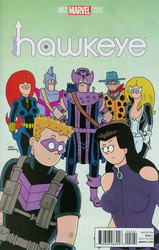All-New Hawkeye #2 Hembeck 1:10 Variant (2016 - 2016) Comic Book Value