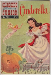 Classics Illustrated Junior #503 Cinderella (1953 - 1971) Comic Book Value