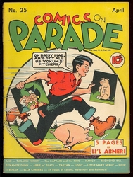 Comics on Parade #25 (1938 - 1955) Comic Book Value