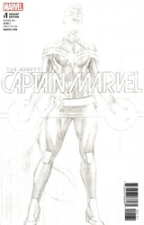Mighty Captain Marvel #1 Ross Sketch Variant (2016 - 2017) Comic Book Value