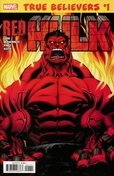 True Believers: Hulk - Red Hulk #1 (2019 - 2019) Comic Book Value