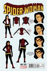 Spider-Woman #5 Anka 1:20 Design Variant (2015 - 2015) Comic Book Value