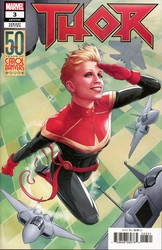 Thor #3 Christopher Carol Danvers 50th Anniversary Variant (2018 - 2019) Comic Book Value