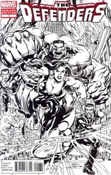 Defenders, The #1 Adams 1:200 Sketch Variant (2012 - 2012) Comic Book Value