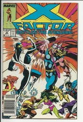 X-Factor #32 Newsstand Edition (1986 - 1998) Comic Book Value