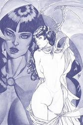 Vampirella #4 March 1:25 Blue Tint Virgin Variant (2019 - ) Comic Book Value