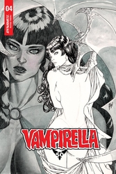 Vampirella #4 March 1:50 B&W Variant (2019 - ) Comic Book Value