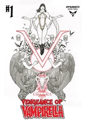 Vengeance of Vampirella #1 Cho 1:50 B&W Variant (2019 - ) Comic Book Value