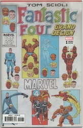Fantastic Four: Grand Design #1 Scioli Corner Box Variant (2019 - ) Comic Book Value