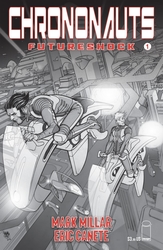 Chrononauts: Futureshock #1 Ferry B&W Variant (2019 - 2019) Comic Book Value