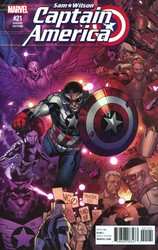 Captain America: Sam Wilson #21 Silva Variant (2015 - 2017) Comic Book Value