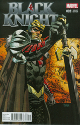 Black Knight #2 Panosian 1:25 Variant (2015 - 2016) Comic Book Value