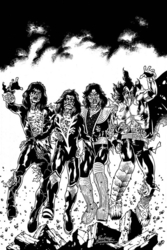 Kiss: Zombies #1 Buchemi 1:21 B&W Virgin Variant (2019 - ) Comic Book Value