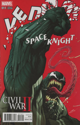 Venom: Space Knight #11 Sandoval 1:25 Variant (2015 - 2016) Comic Book Value