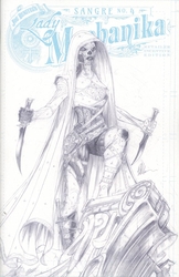 Lady Mechanika: Sangre #4 Benitez 1:10 Sketch Variant (2019 - ) Comic Book Value