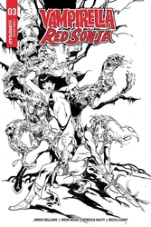 Vampirella/Red Sonja #3 Castro 1:7 B&W Variant (2019 - ) Comic Book Value