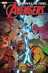 Marvel Action: Avengers #8 Sommariva Cover (2018 - 2020) Comic Book Value