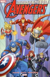 Marvel Action: Avengers #8 Brizuela 1:10 Variant (2018 - 2020) Comic Book Value